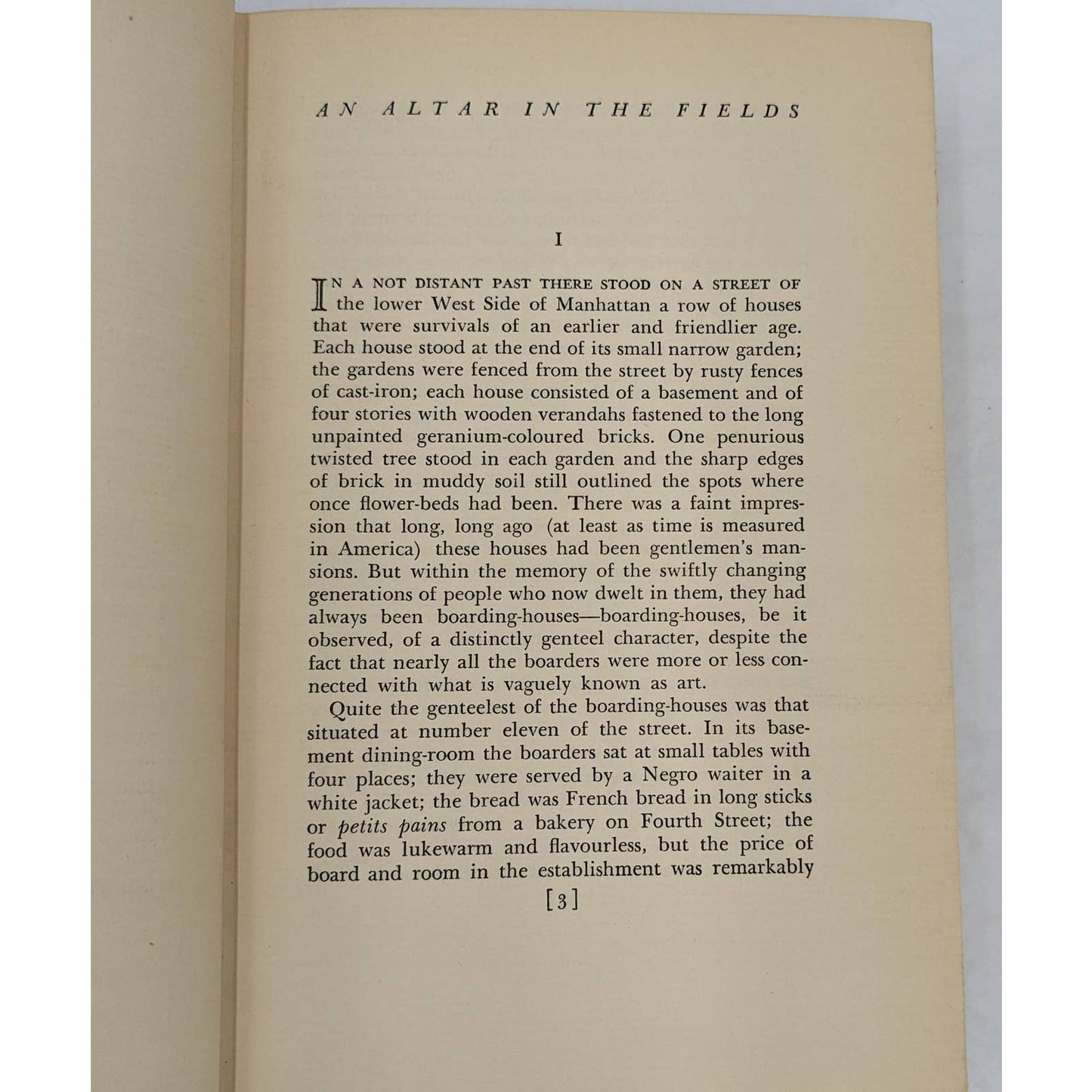 An Altar In The Fields By Ludwig Lewisohn Vintage Novel First Edition 1934