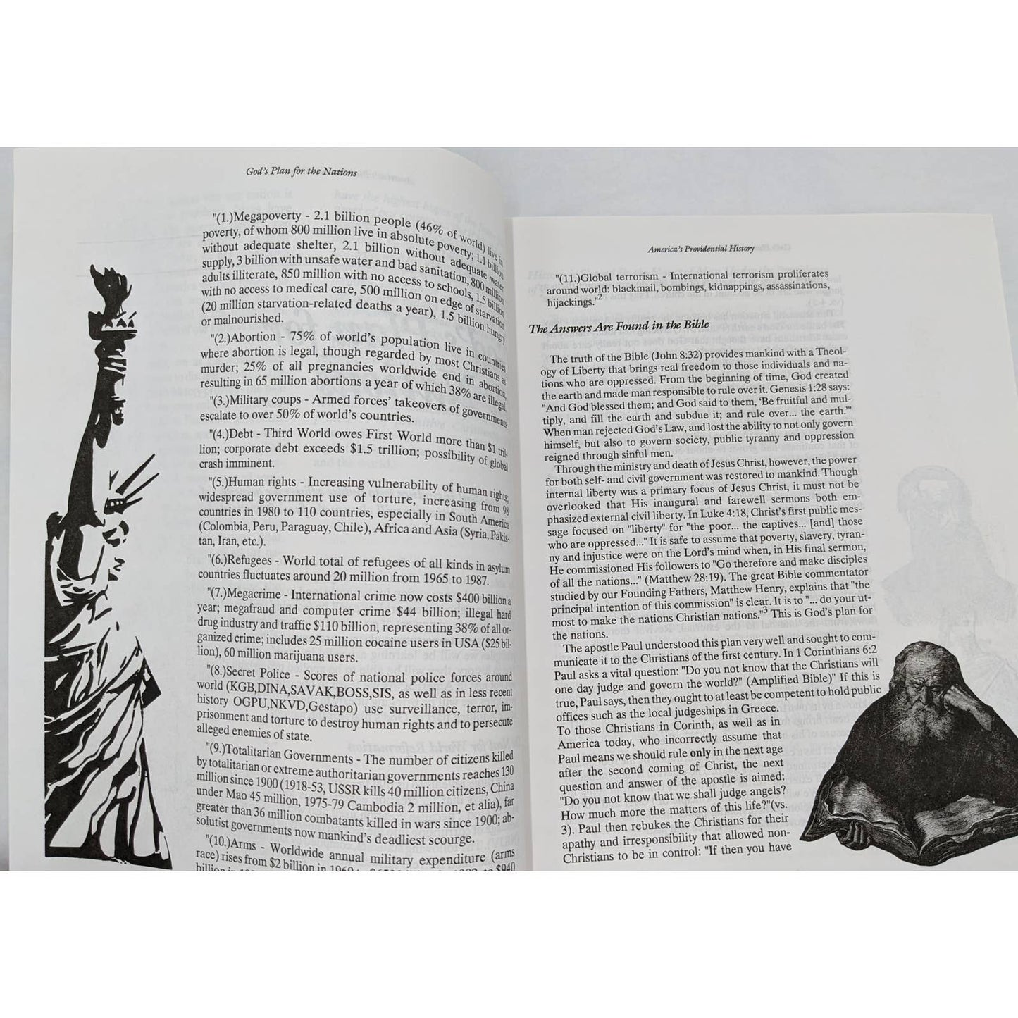 America Providential History Paperback Biblical Principle Education 1989