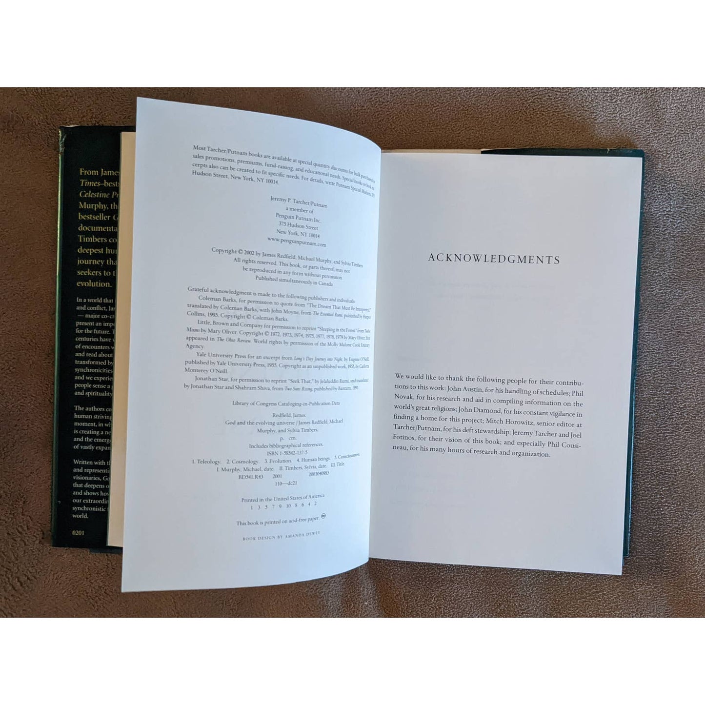 God And The Evolving Universe: Next Step In Personal Evolution By James Redfield