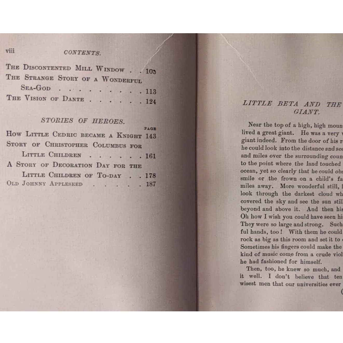 Vintage In Story Land Book Elizabeth Harrison Childrens Stories Written in 1895