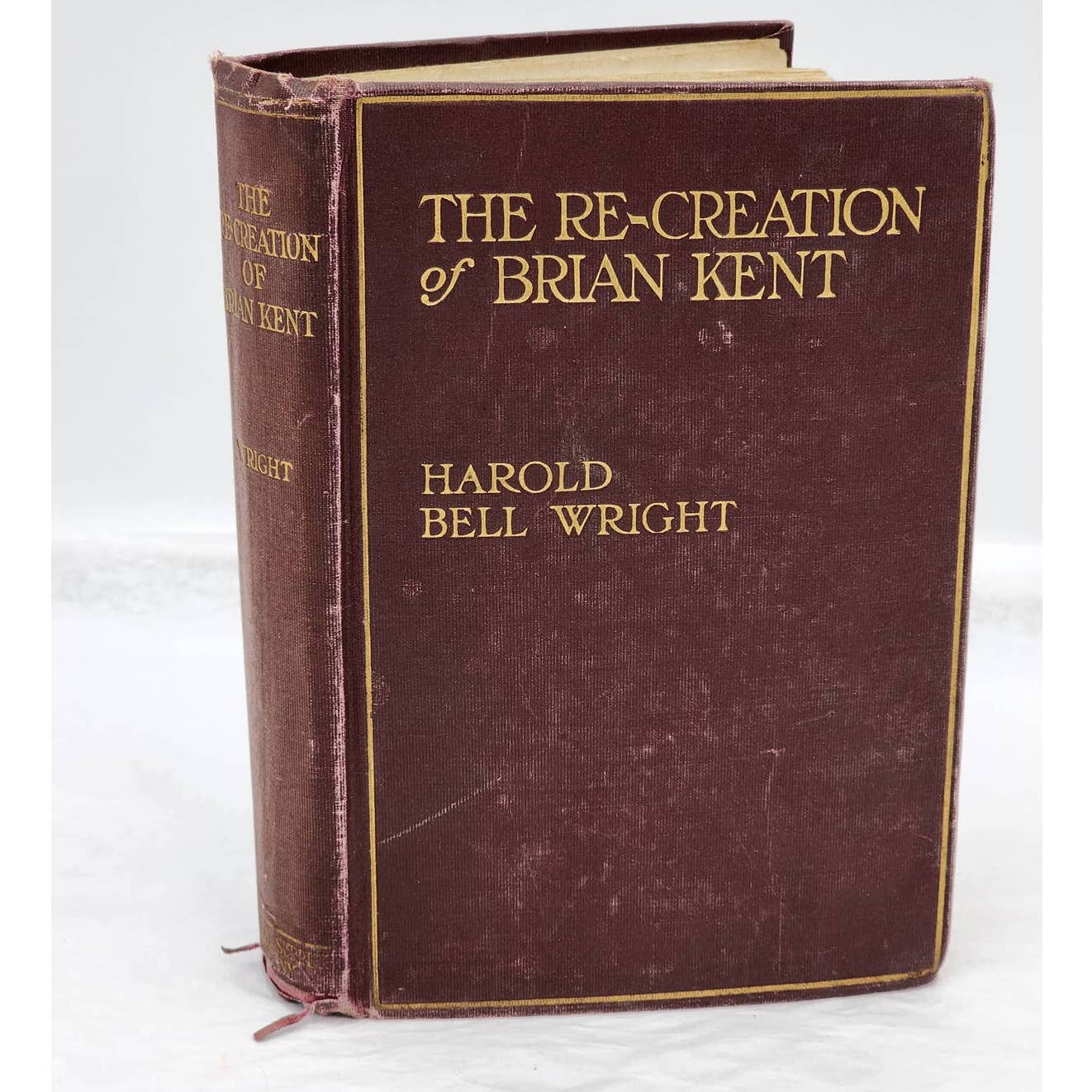 The Re-Creation Of Brian Kent By Harold Bell Wright Novel First Edition 1919