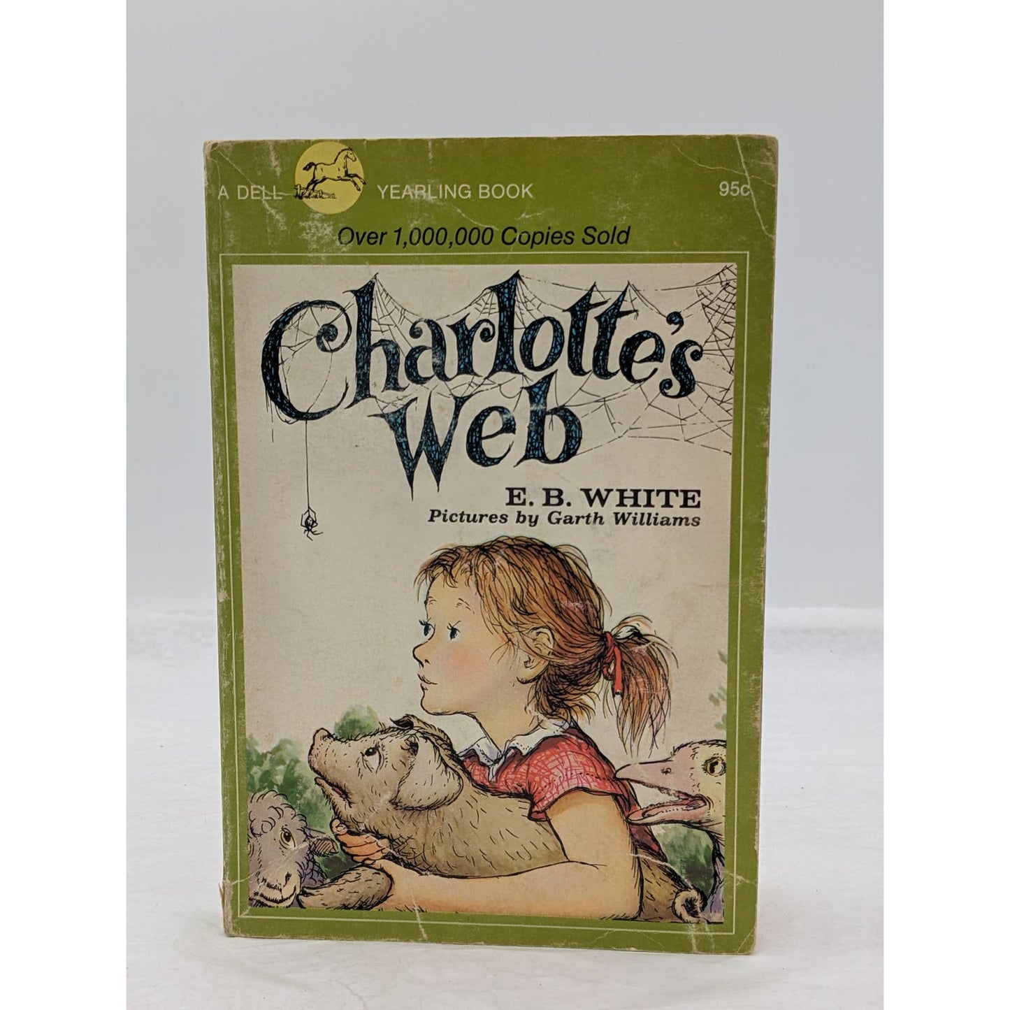 Charlotte's Web By E. B. White Vintage Childrens Novel Paperback 1972