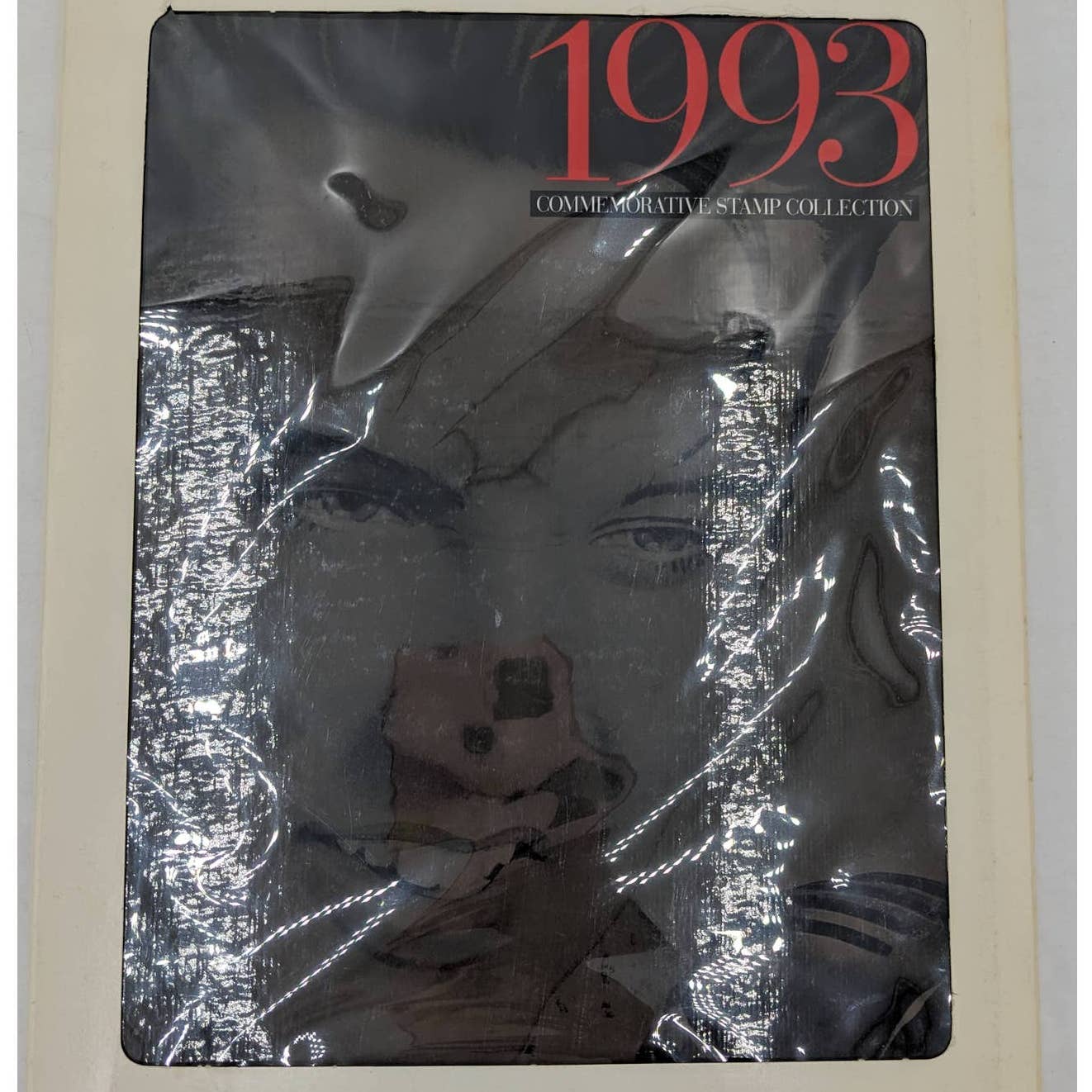 1993 Commemorative Stamp Collection Book Elvis Presley Hank Williams WW2 Vintage