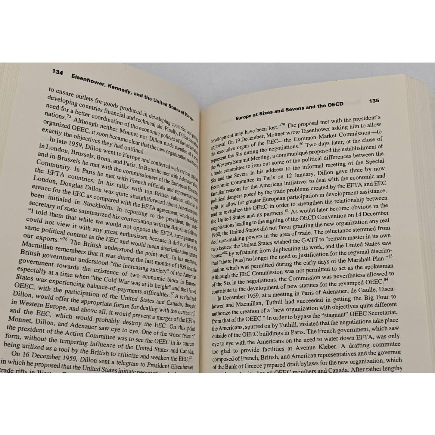 Eisenhower, Kennedy And The United States Of Europe By Pascaline Winand 1993