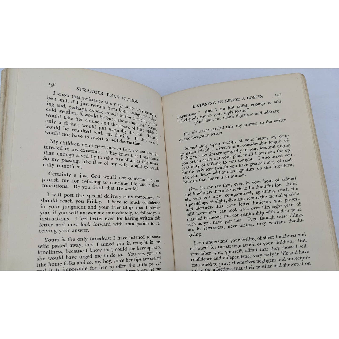 Stranger Than Fiction By The Voice Of Experience Vintage Novel 1934