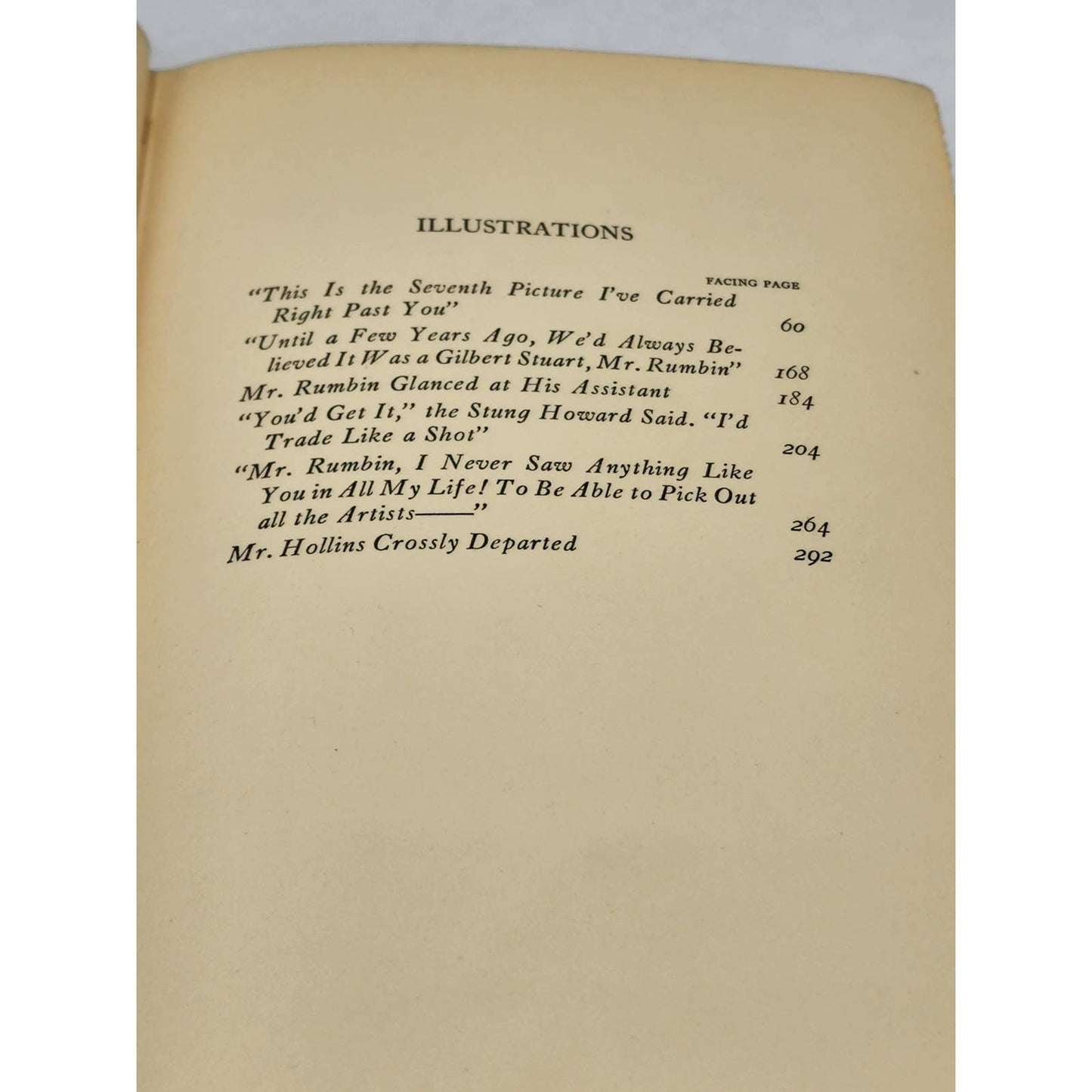 Rumbin Galleries By Booth Tarkington Vintage Romantic Novel Book 1937