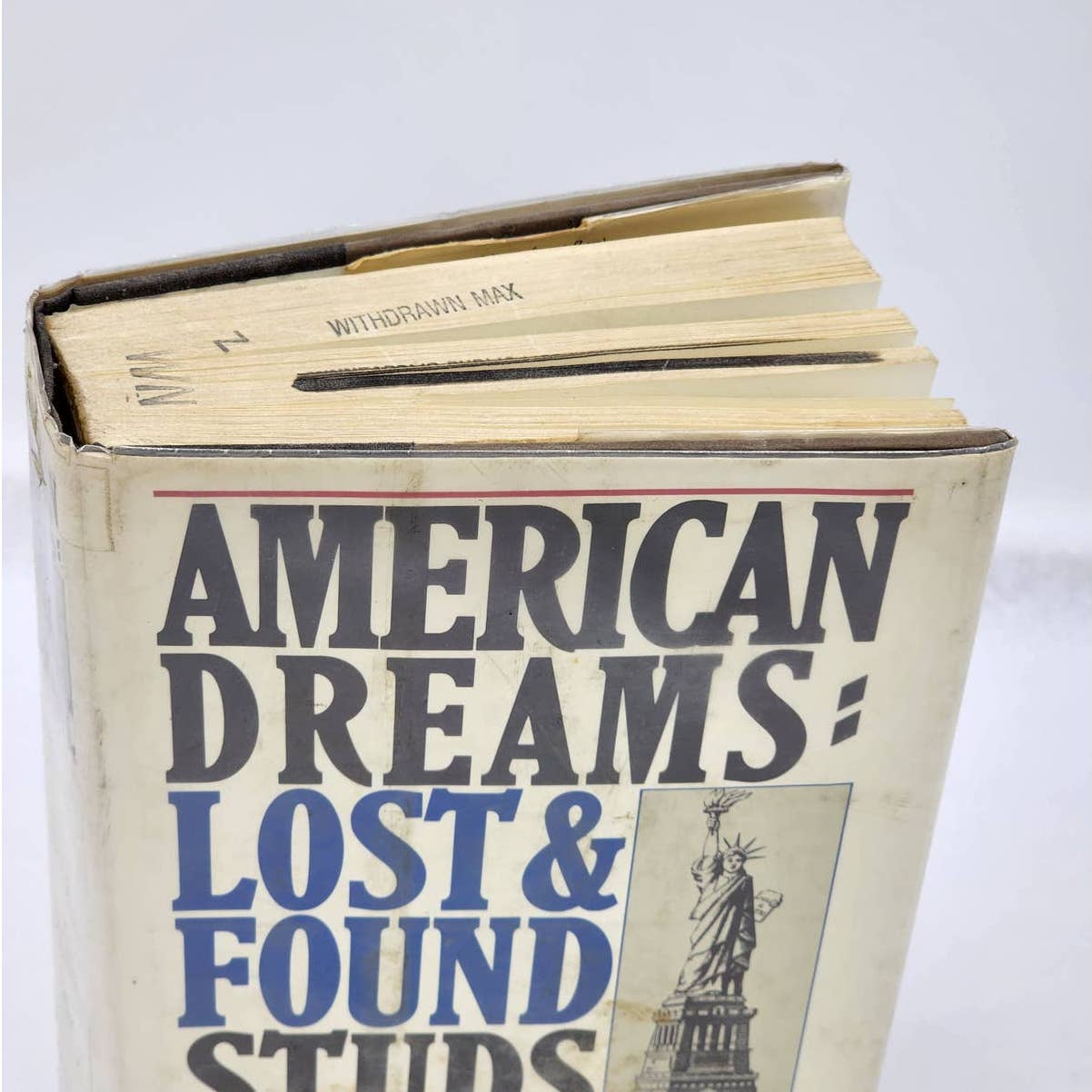 American Dreams Lost & Found By Studs Terkel First Edition Vintage 1980