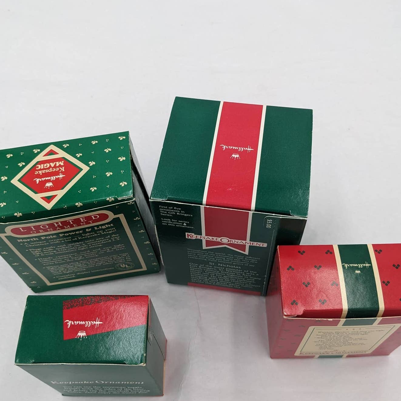 Hallmark Ornaments Vintage St Nicholas Snowman Cool Juggler Keepsake With Boxes