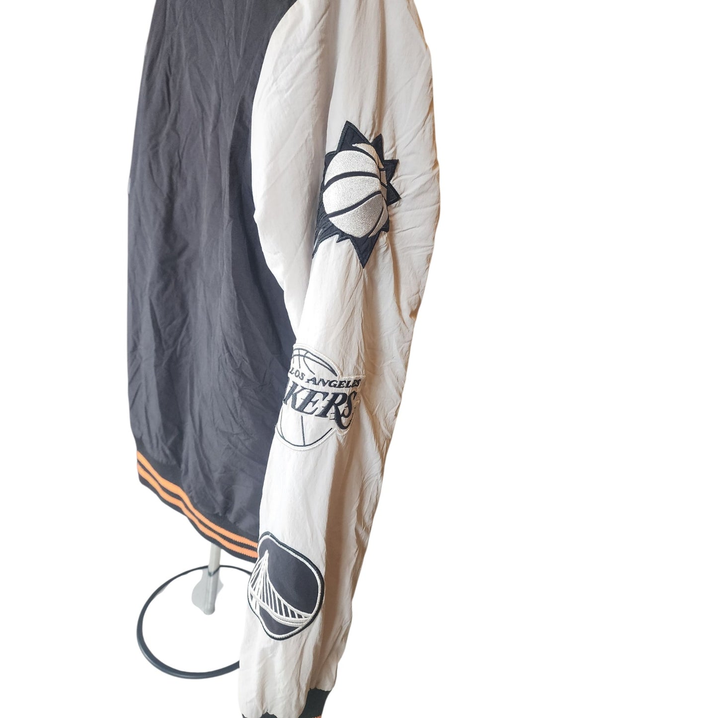 New Era NBA East West Coast Varsity Jacket Small Bomber Lakers Bulls Celtics