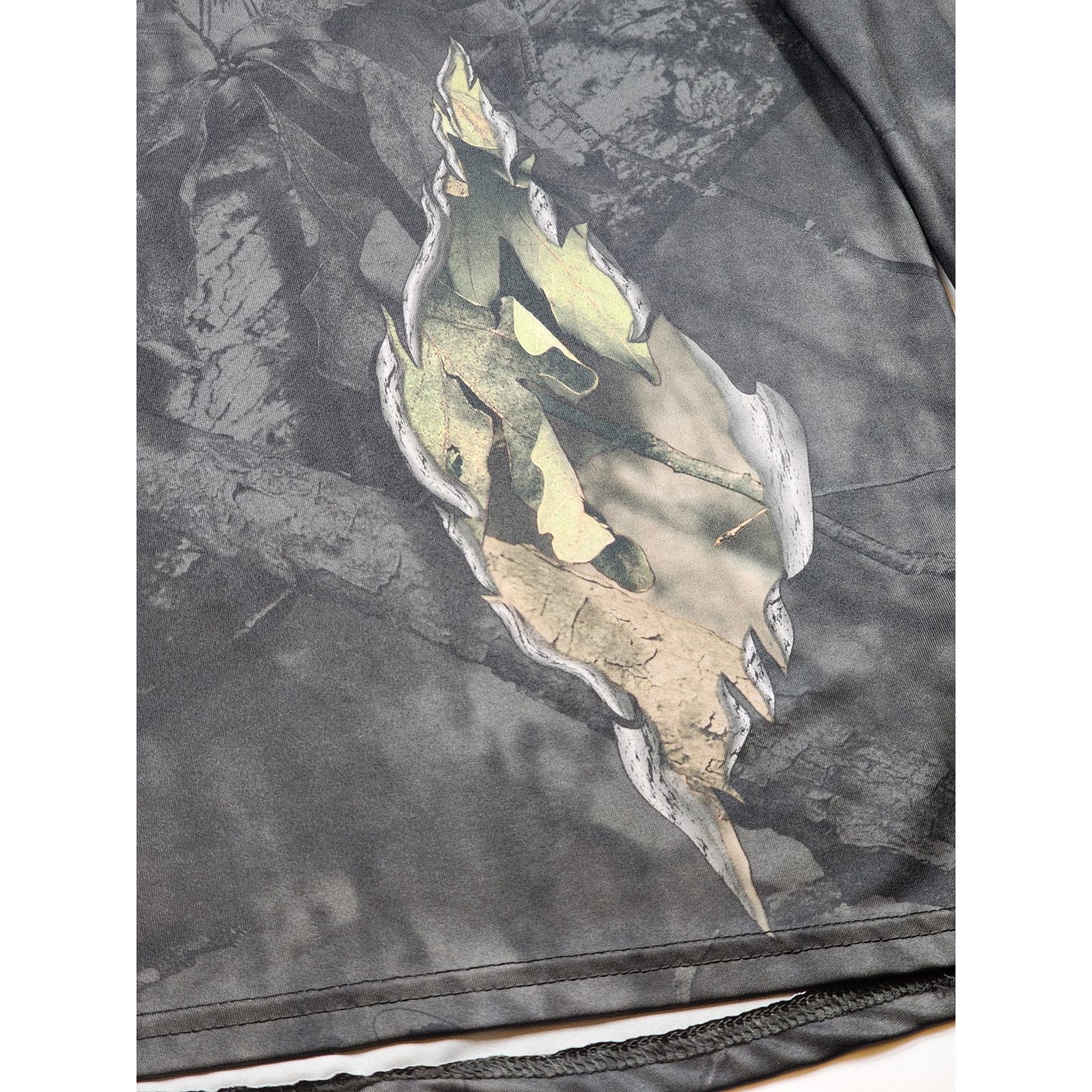 Mossy Oak Shirt Long Sleeve Mens Small Camo Hunting Apparel Outdoor Clothing