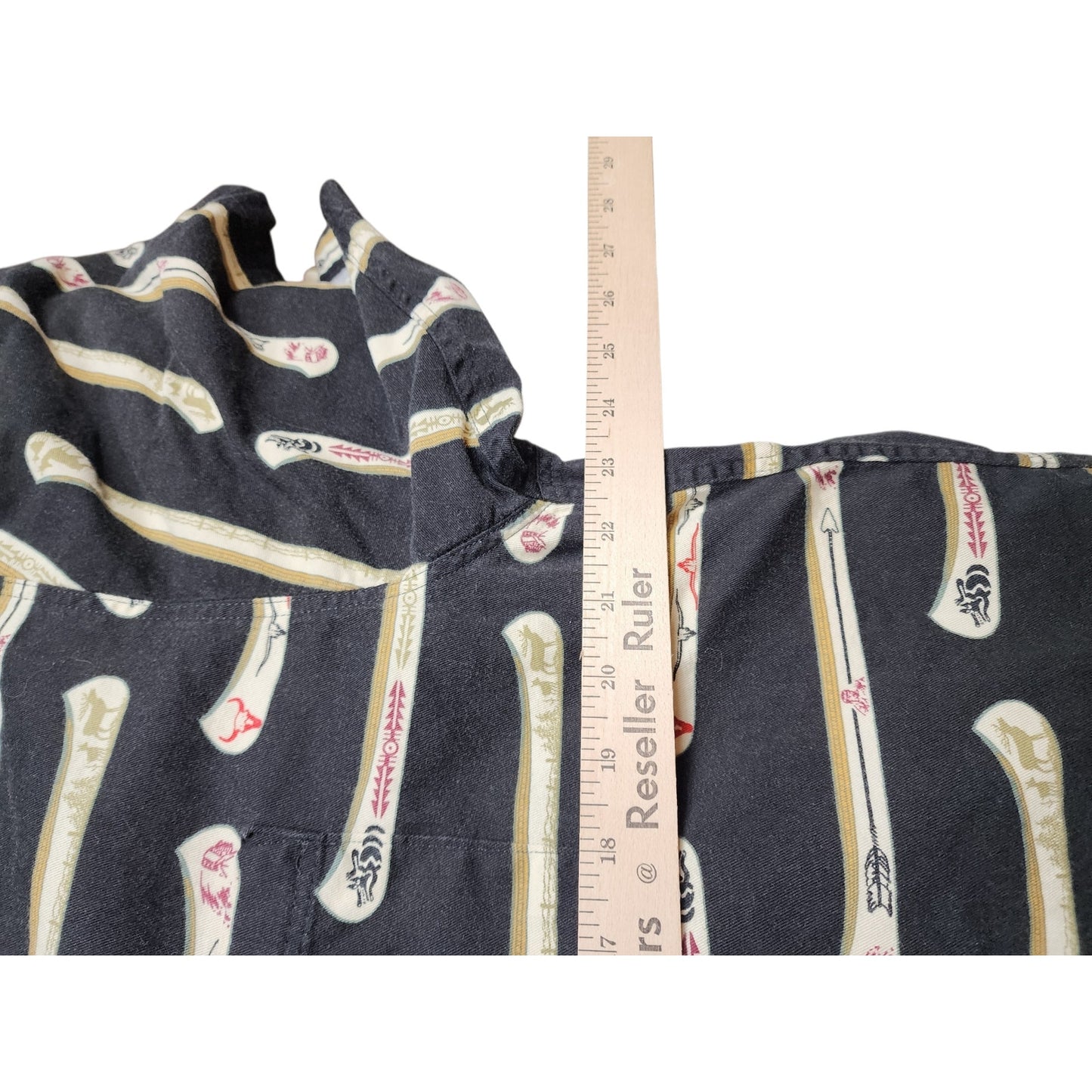 Barn Fly Shirt Medium Western Cowboy Button USA Southwestern Style Y2K Vintage