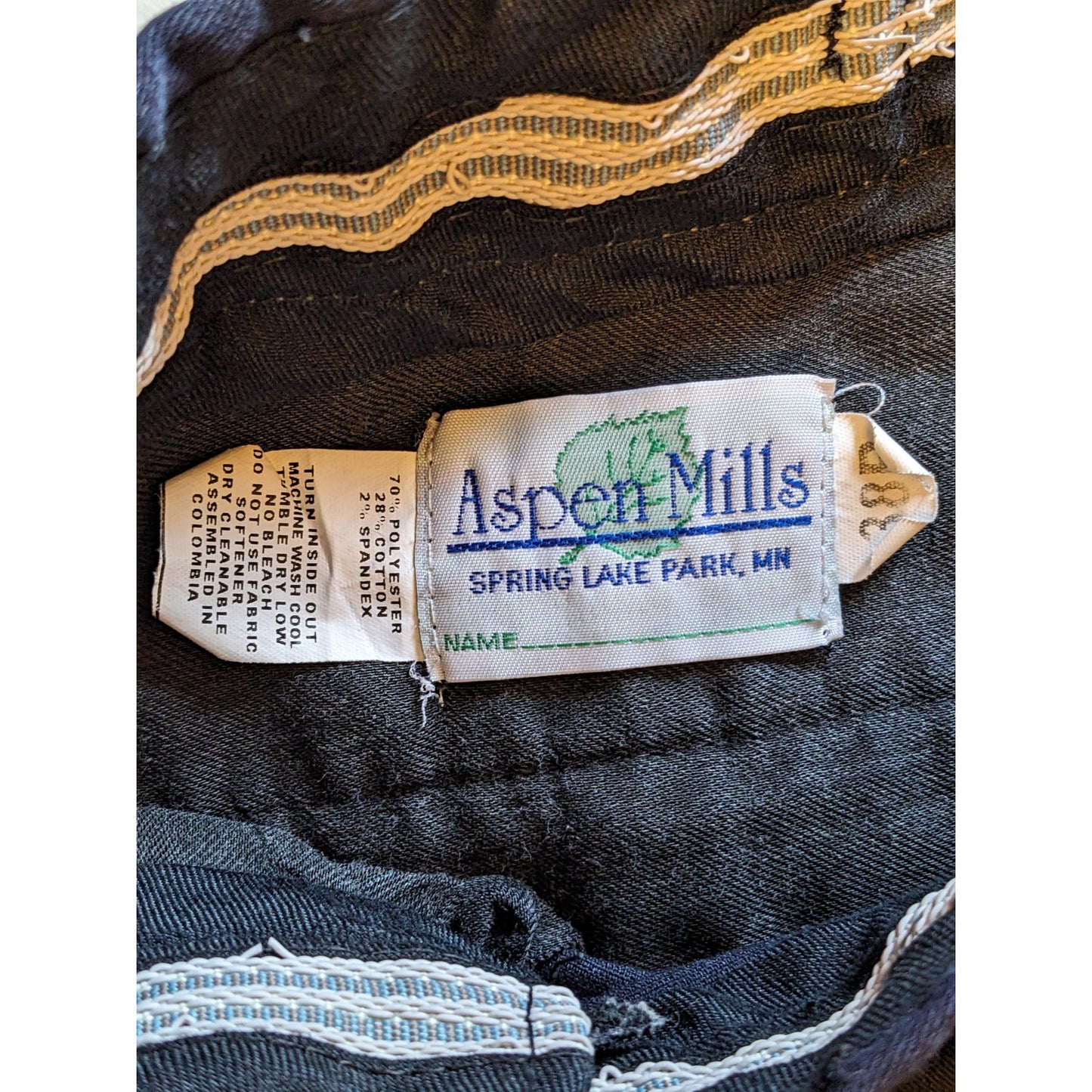 Aspen Mills Cargo Pants Mens 38Rx34 Tactical Utility Pocket Durable Workwear
