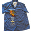 Old Navy Shirt Mens Large Linen Paradise Hotel Cocktail Graphic Beach Hawaiian