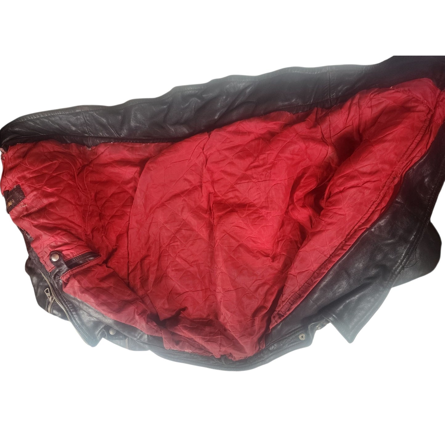 Vintage Harro Biker Jacket Women Small Men XS Youth XL Motorcycle Leather Cafe