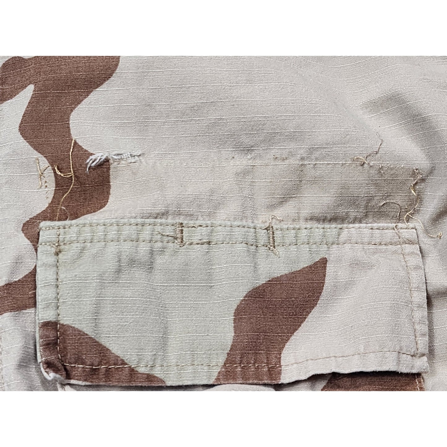 USGI Desert Combat Jacket Small Regular Military Ripstop BDU Camo Shirt