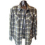 Marks Spencer M&S Fleece Jacquard Check Overshirt 3XL Flannel Shirt Jacket Snap