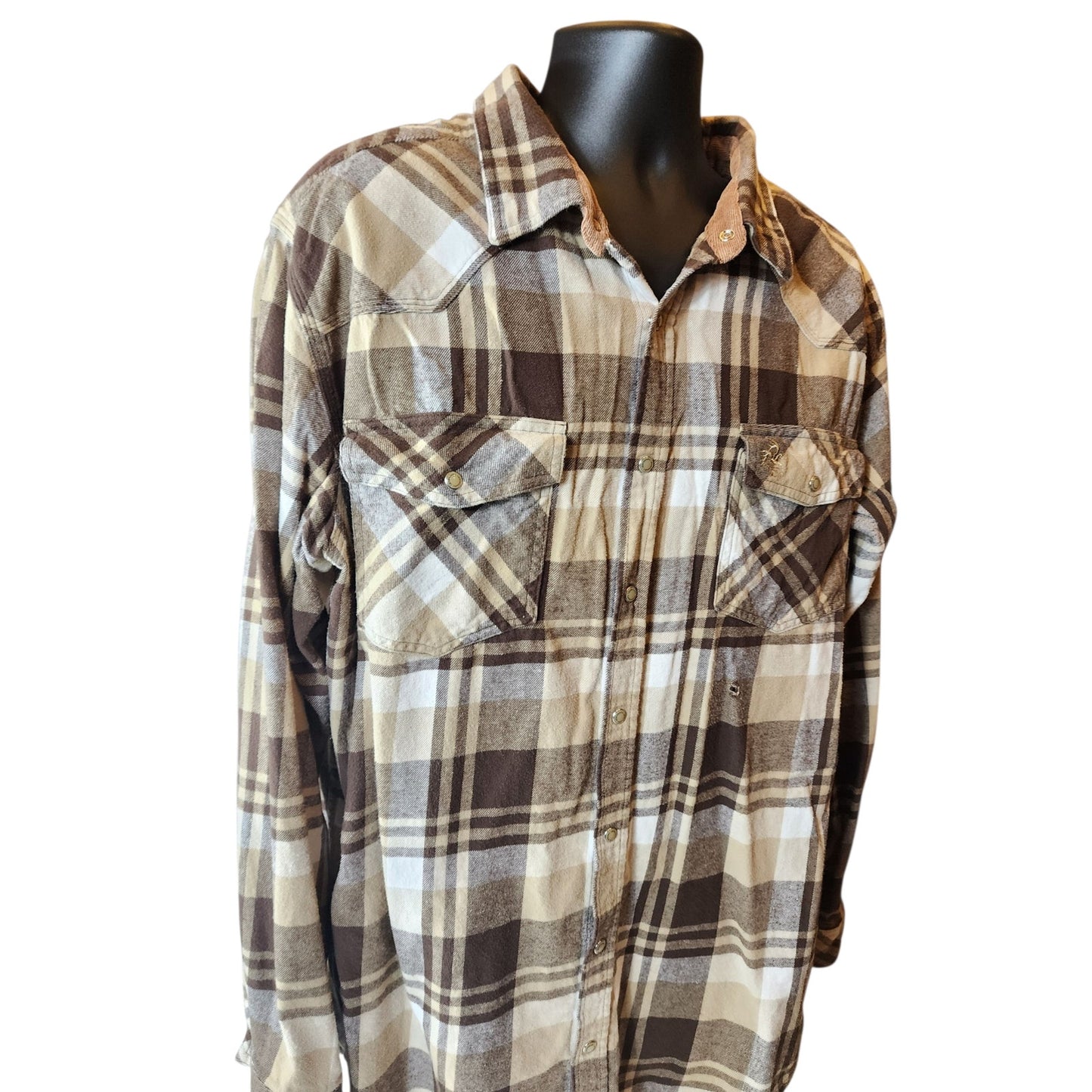 Legendary Whitetails Flannel Shirt Mens 2XT Heavyweight Western Snap Lumberjack