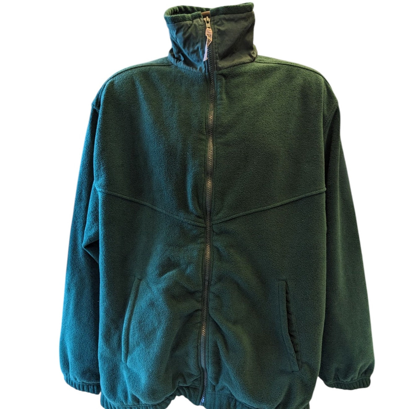 Ozark Trail Fleece Men Large Zip Hiking Hunting Jacket Sweatshirt Sweater OT9900