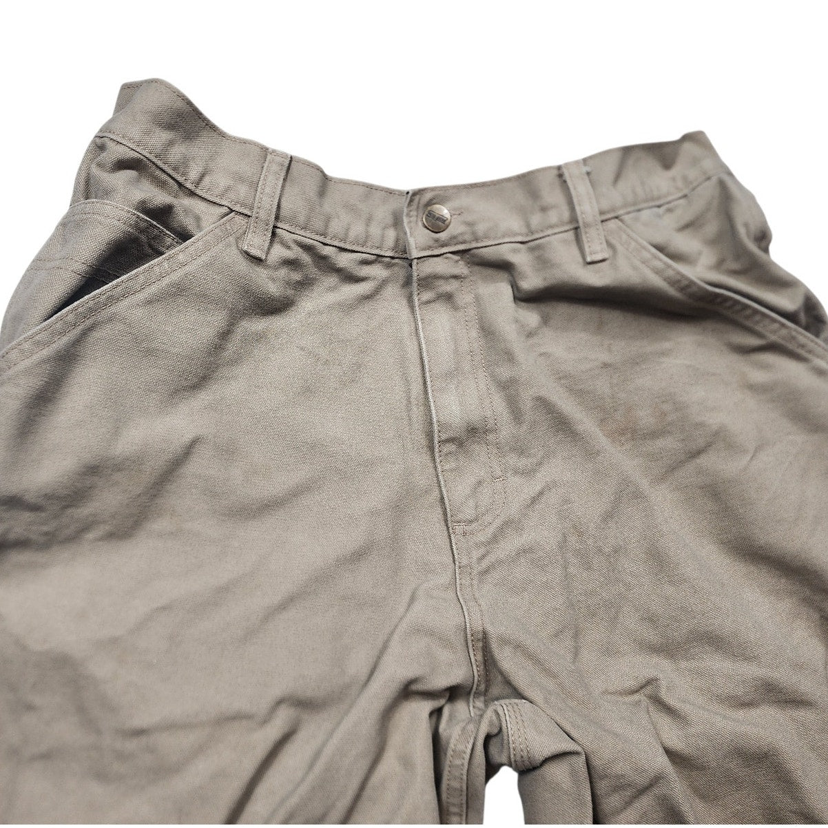 SAF BAK Canvas Lined Work Pants 36x32 Heavy Duty Cargo Rugged Utility Trousers