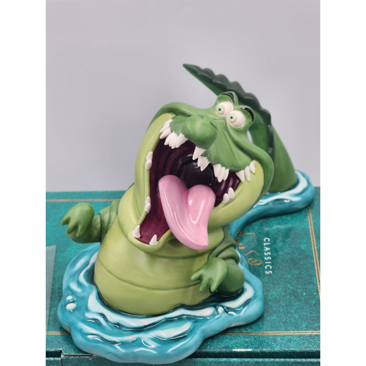 WDCC Disney Peter Pan Tick Tock Tick Tock Crocodile Box COA Retired Vintage Work