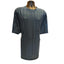 Stacy Adams Shirt Mens 3XLT Textured Blue Striped Short Sleeve Crew Neck