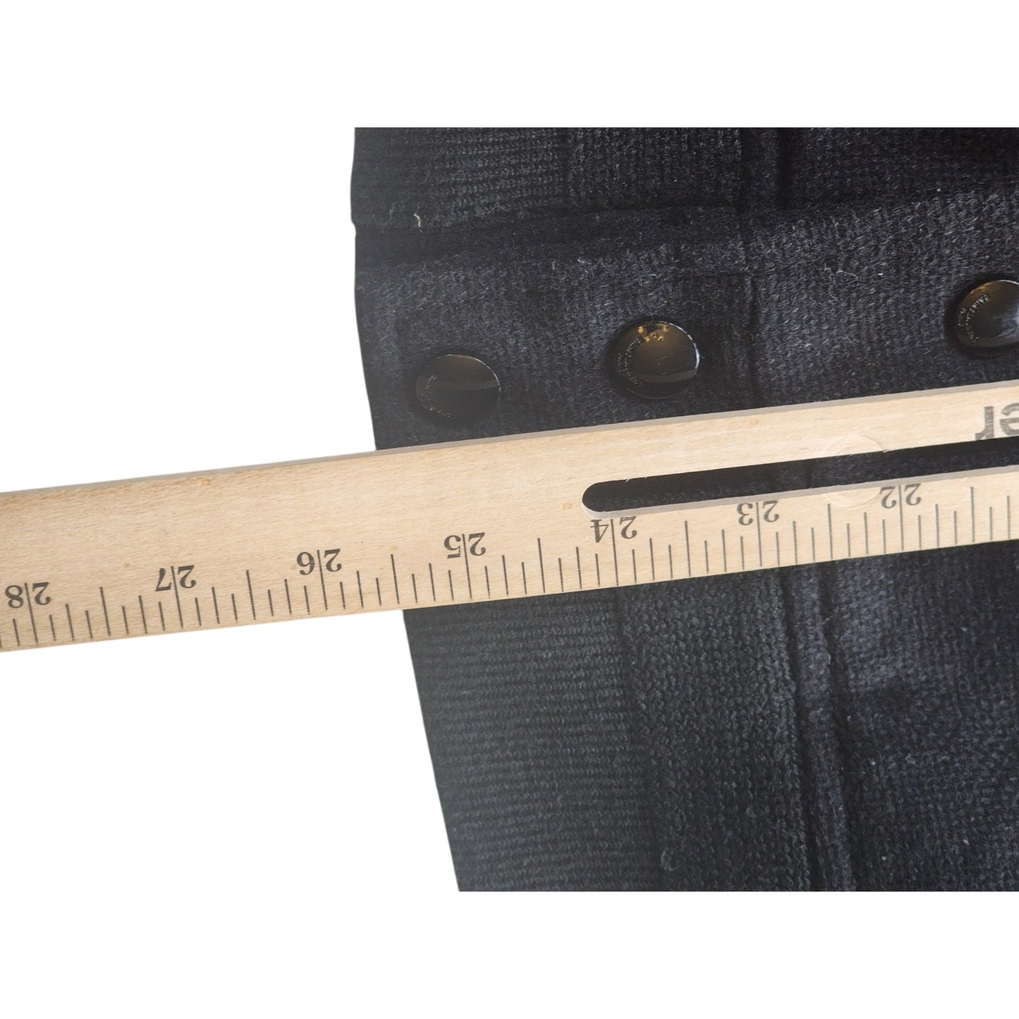 Saint Laurent Teddy Jacket Mens 52 Large Bomber Ribbed Collar Italy Paris Snap