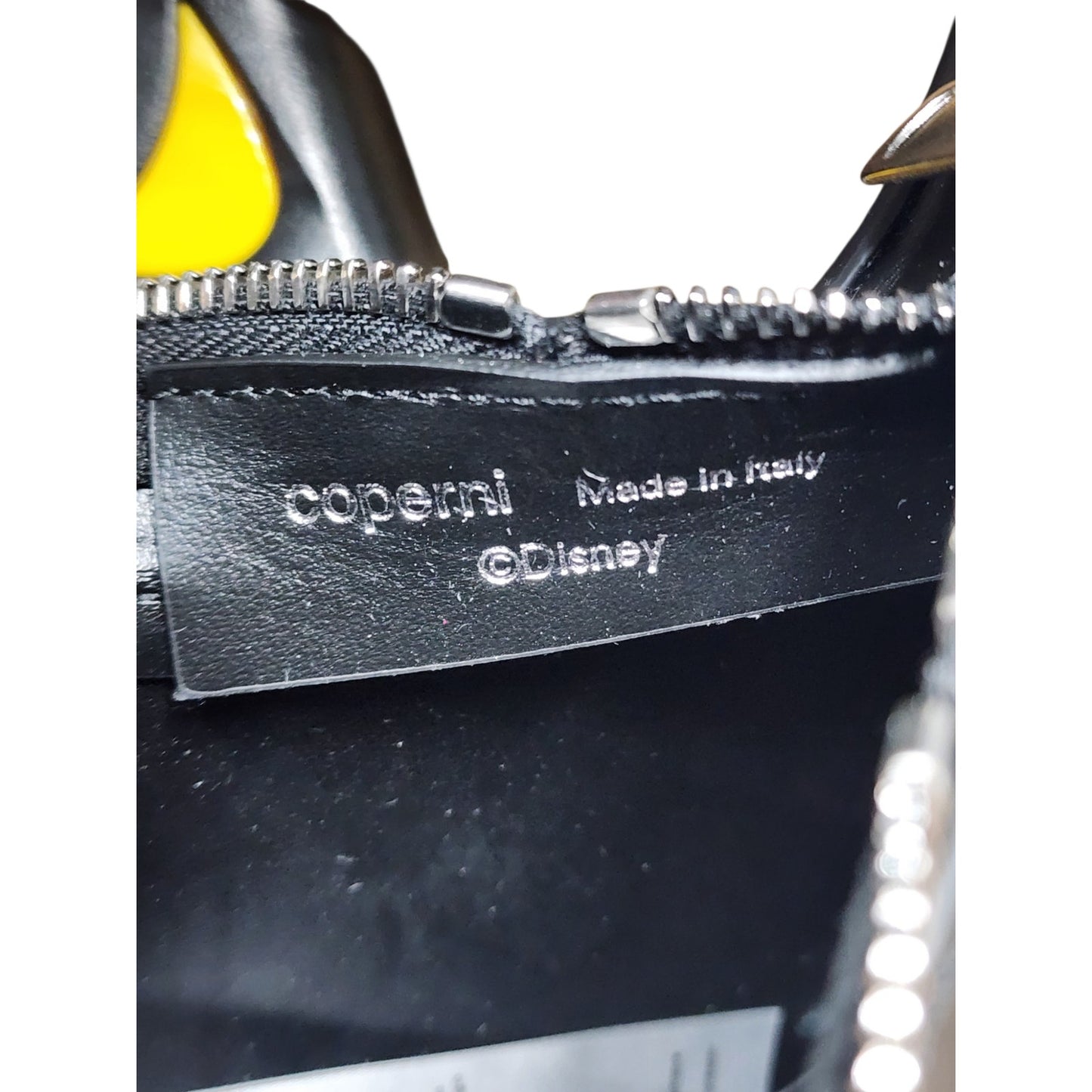 Disney x Coperni Mickey Mouse Ears Mini Swipe Handbag Calf Leather Italy Box Tag
