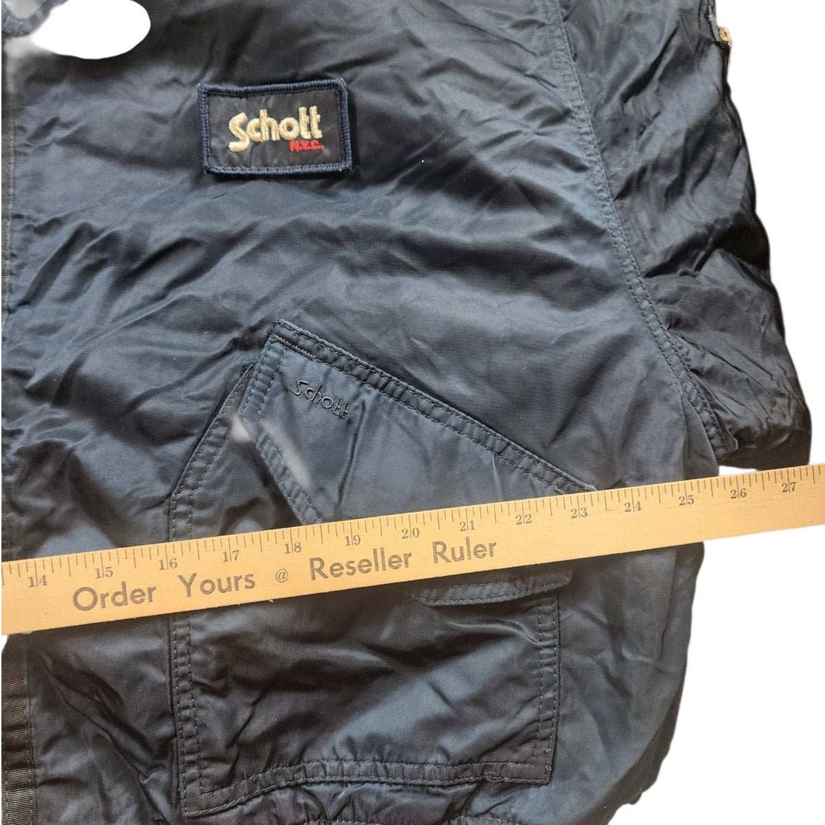 Schott CWU-R Flight Jacket Large Military Bomber Intermediat Flyer USAF Aviation