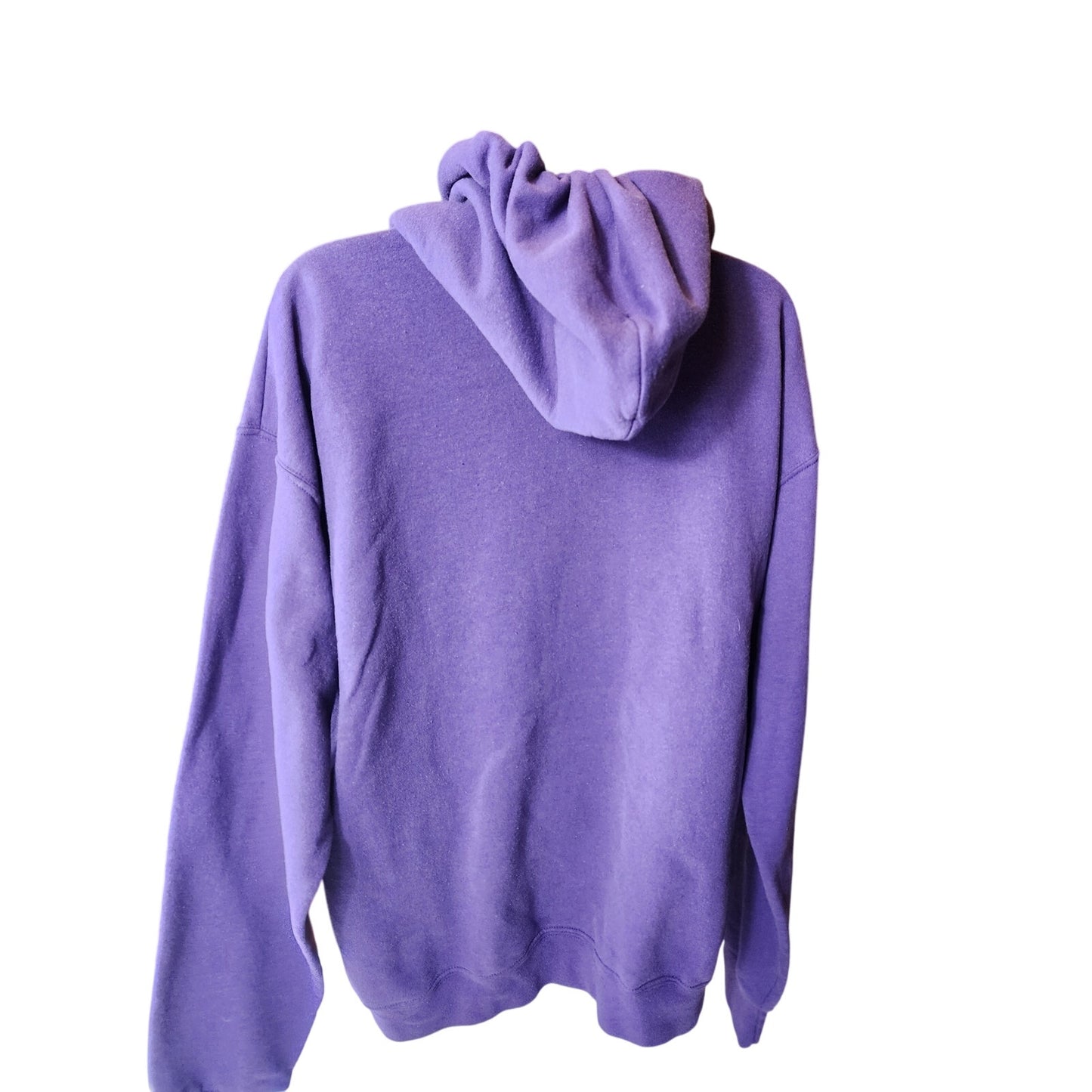 Jerzees Hoodie Women Large Graphic Lips Shh Finger Not Today Sweatshirt Y2K Rare