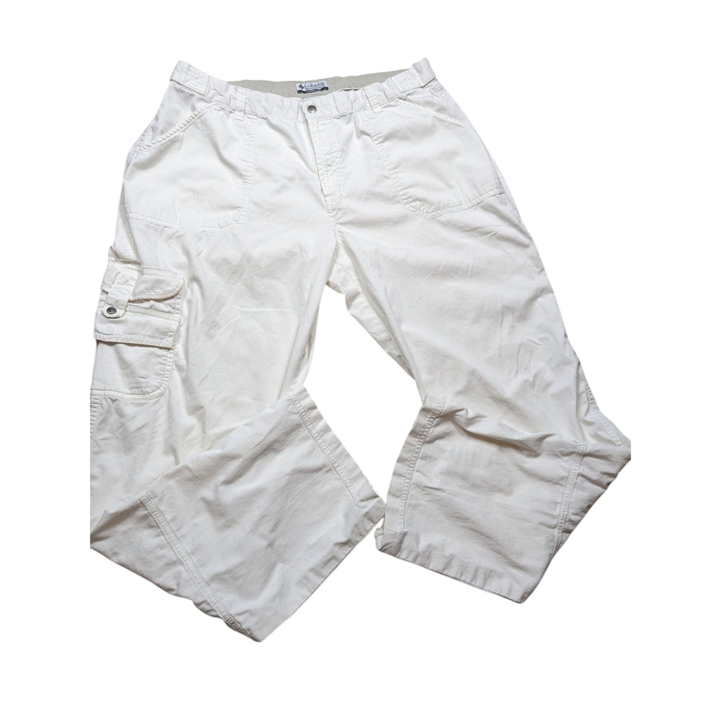 Columbia Cargo Pants Womens Size 16 Convertible Hiking Light Capri Gorpcore