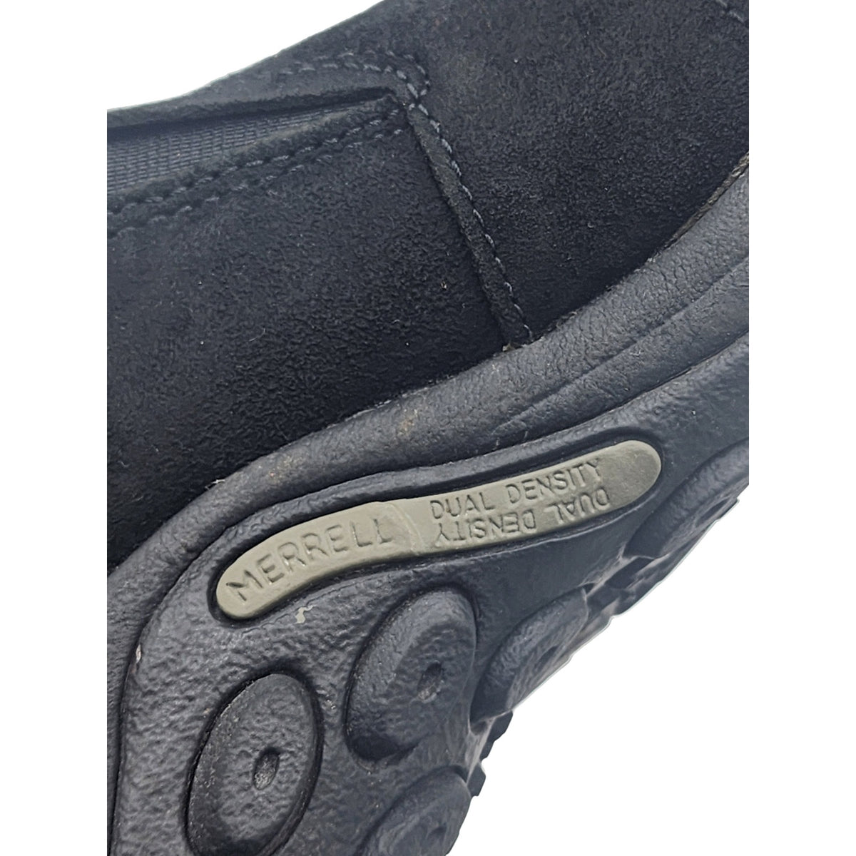 Merrell Jungle Moc Womens 8 Black Suede Slip On Shoes Hiking Outdoor Gorpcore
