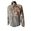 Magellan Outdoors Mens Large Realtree Edge Camo Zip Fleece Jacket Hunting Hiking