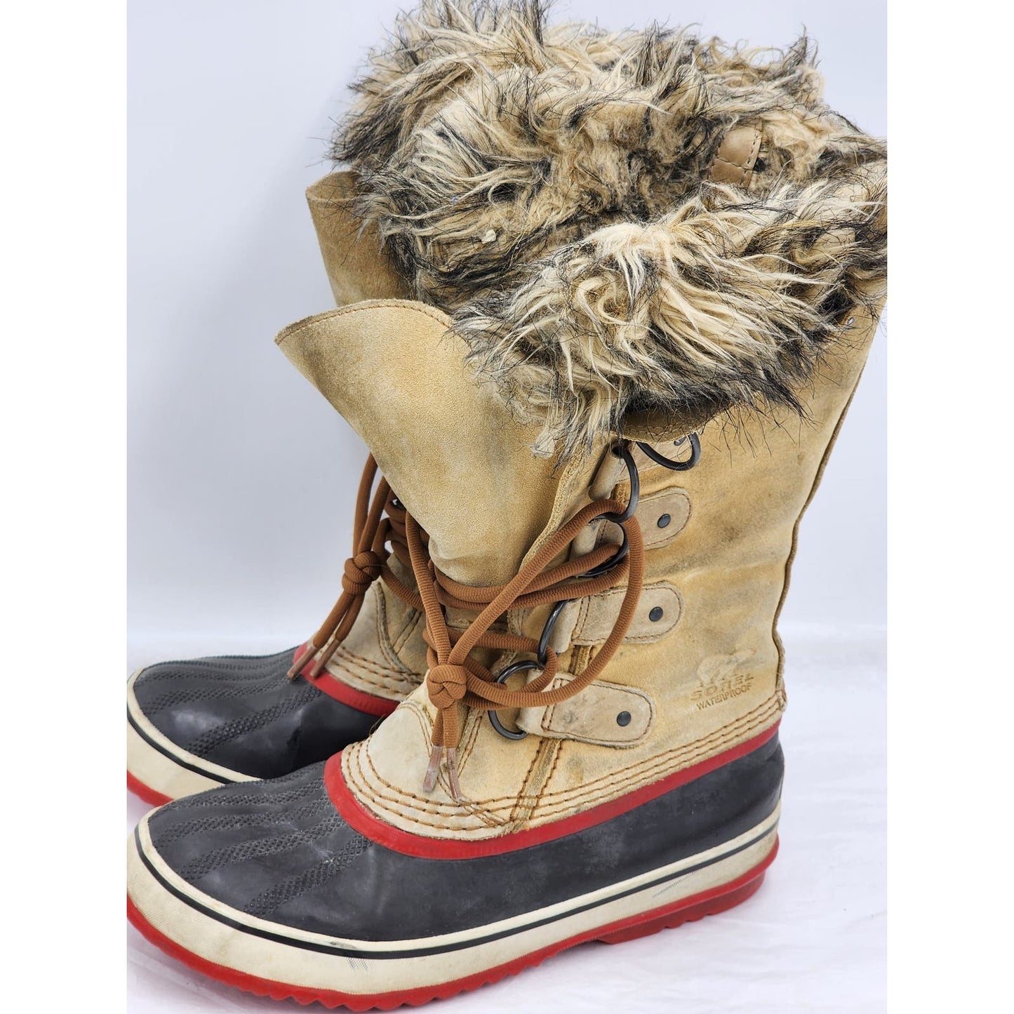 Sorel Boots Womens 8 Joan of Arctic Tall Winter Outdoor Waterproof NL1540-227