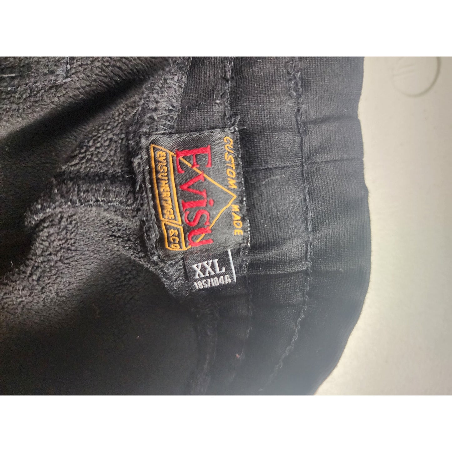 Evisu Heritage Sweatpants Brushstroke Logo Joggers Mens XXL Streetwear Lounge