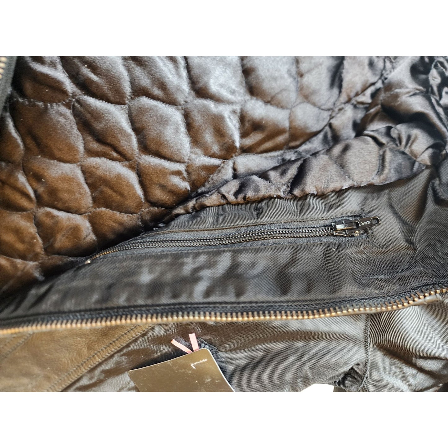 Hein Gericke Leather Motorcycle Jacket Womens 16 Protective Padded Biker Riding