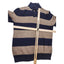 Grayson & Dunn Sweater Small Slim Medium Henley Pullover Wool Blend Button Neck