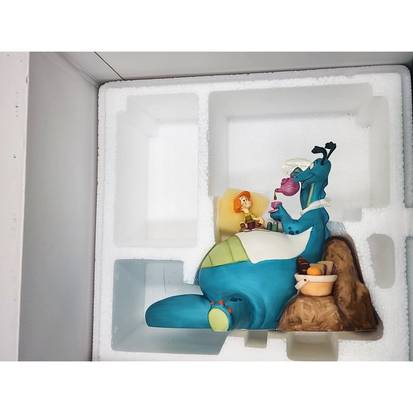 WDCC Reluctant Dragon Boy Tea More The Merrier LE Vintage Disney Retired COA Box