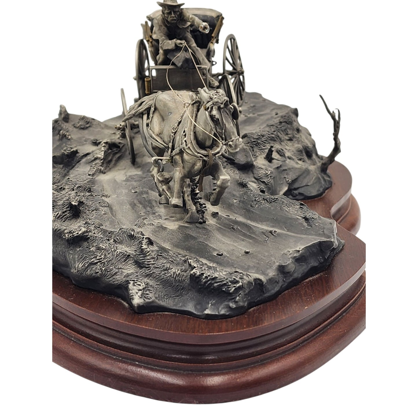 Chilmark The Doctor Pewter Sculpture Michael Boyett 1985 Rare Western Americana