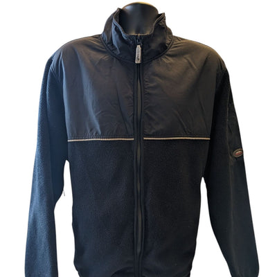Eddie Bauer Polartec Fleece Jacket Men XXL Zip Outdoor WindPro Hiking Sweatshirt