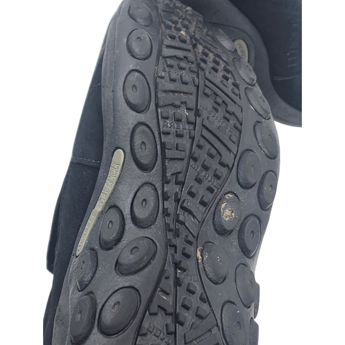 Merrell Jungle Moc Womens 8 Black Suede Slip On Shoes Hiking Outdoor Gorpcore