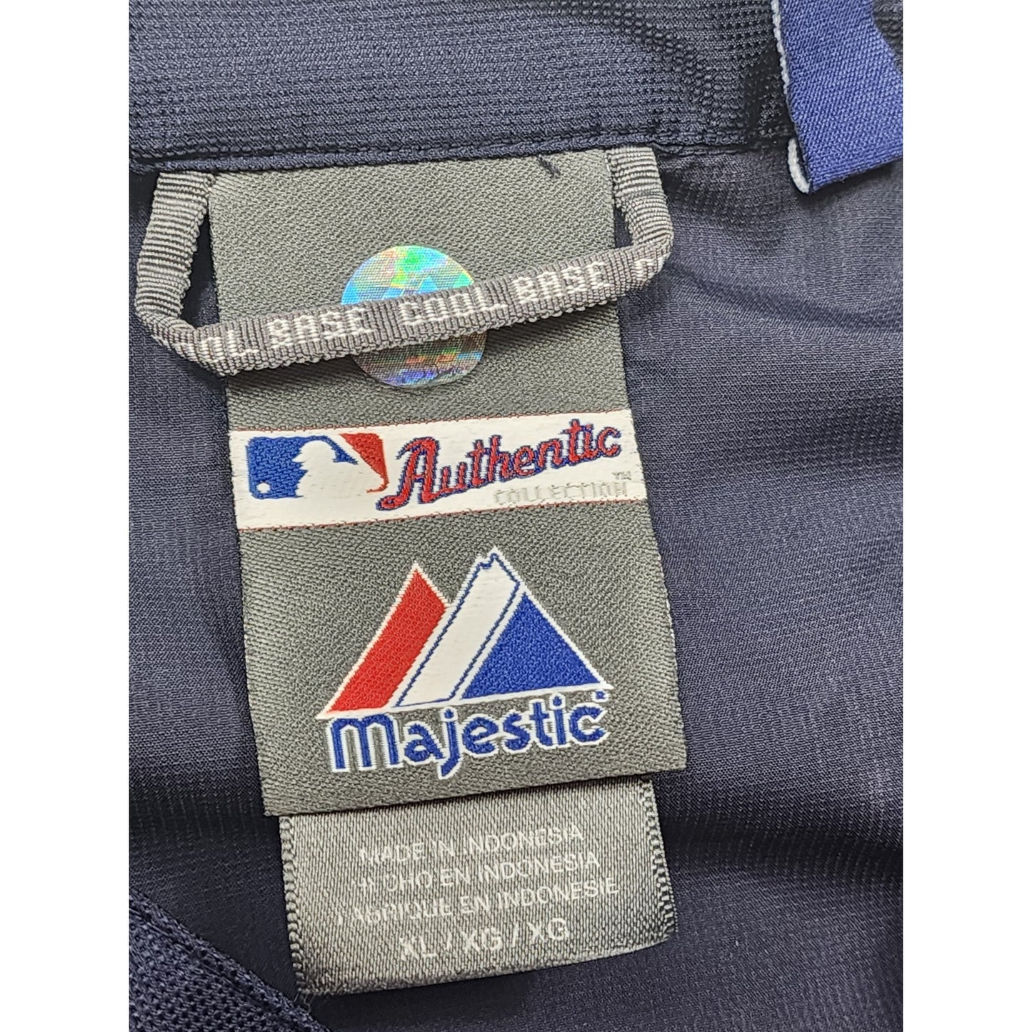 Majestic Minnesota Twins Pullover Windbreaker XL CoolBase Warmup Dugout Baseball