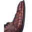 Stacy Adams Shoes Genuine Snake Leather Mens 9M Dress Brown Oxford Square Toe