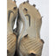 Nike Huarache Baseball Cleats 10.5 Gray Gold Metal Spikes High Top 923428-070