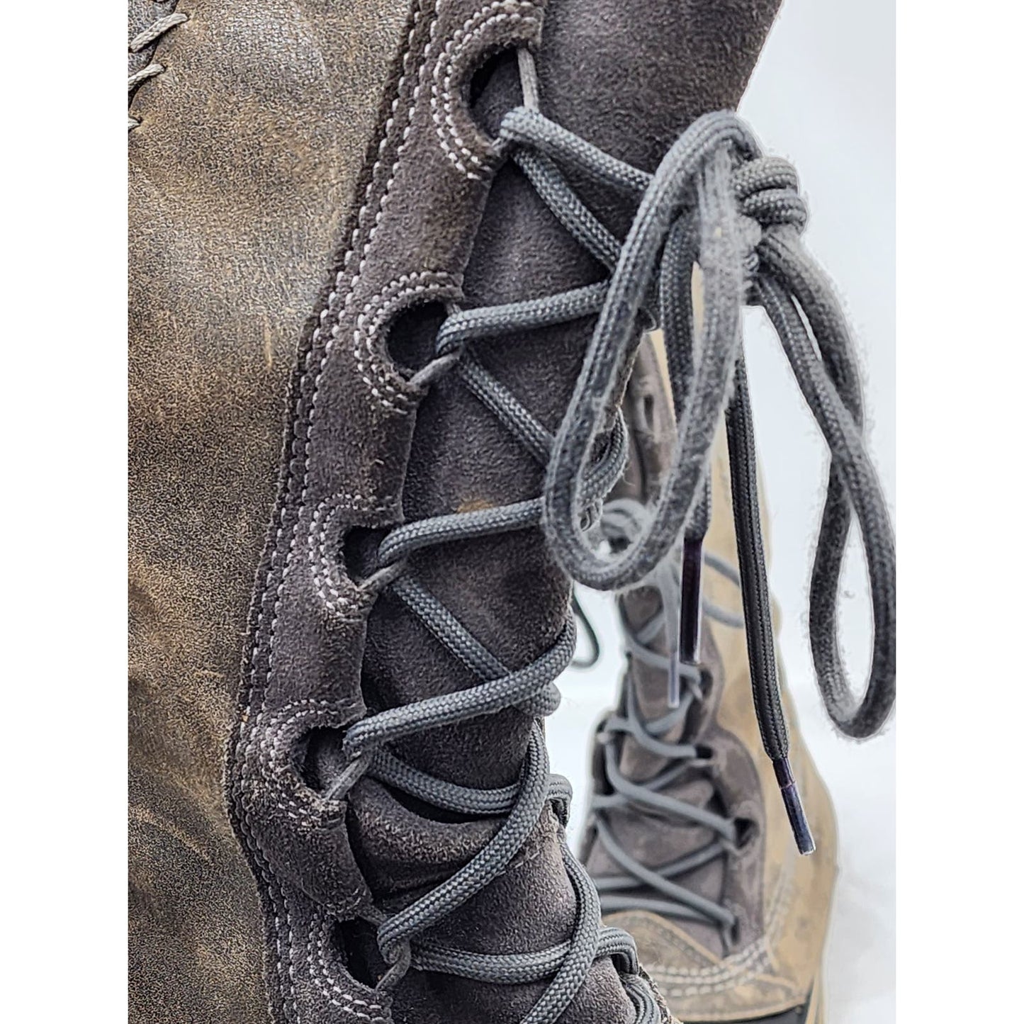 Sorel Boots Womens 10 Cate Great Tall Leather Waterproof Winter Fashion 1642-035
