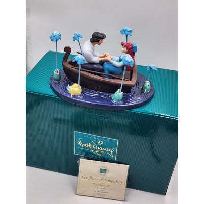WDCC Little Mermaid Kiss the Girl Figurine Ariel Eric LE COA Box Vintage Disney