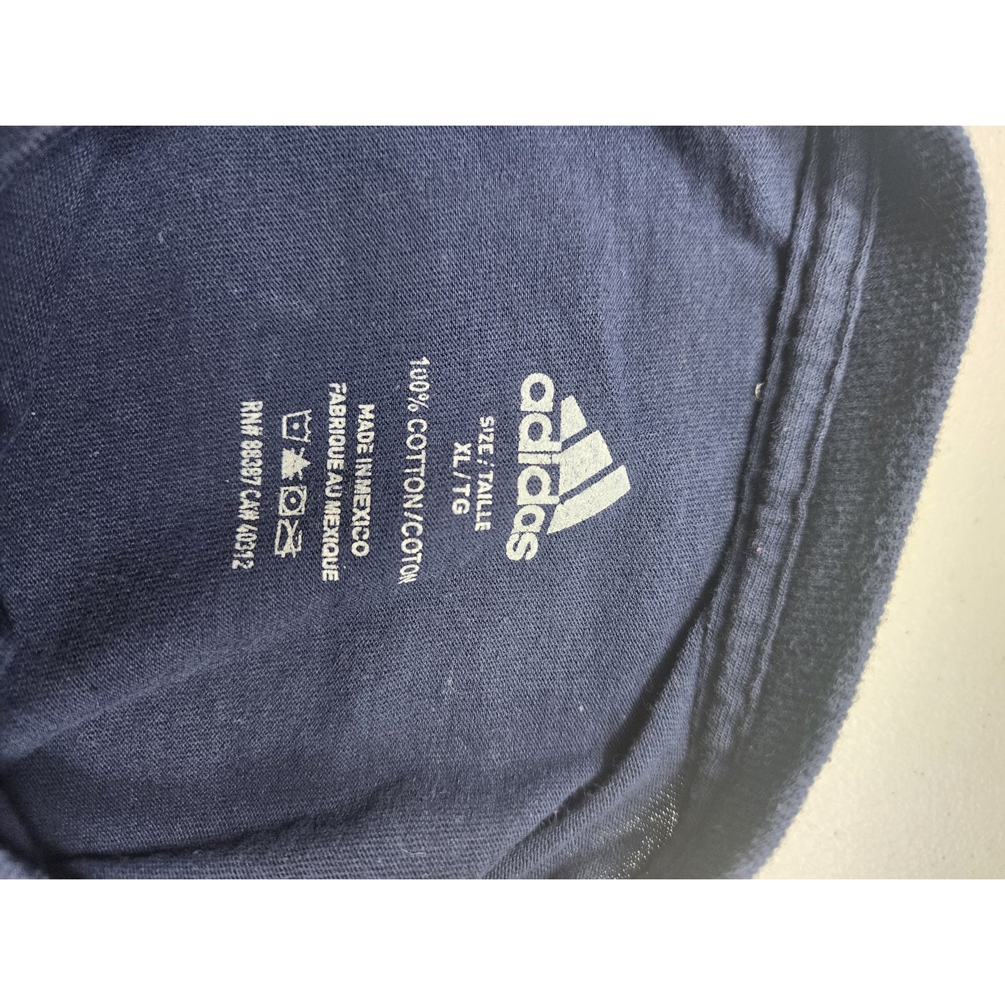 Adidas Terry Fox Run Long Sleeve Shirt Mens XL No Matter What Graphic Tee