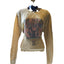 Def Leppard Pyromania Long Sleeve Thermal Top Womens Medium Band Graphic Shirt