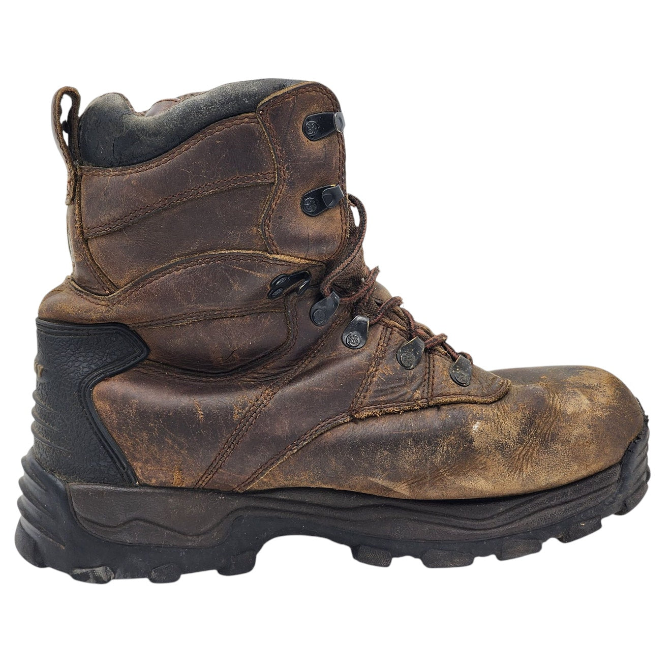 Rocky Boots Mens 11 Waterproof Insulated Workwear 600g Leather Hiking 7480