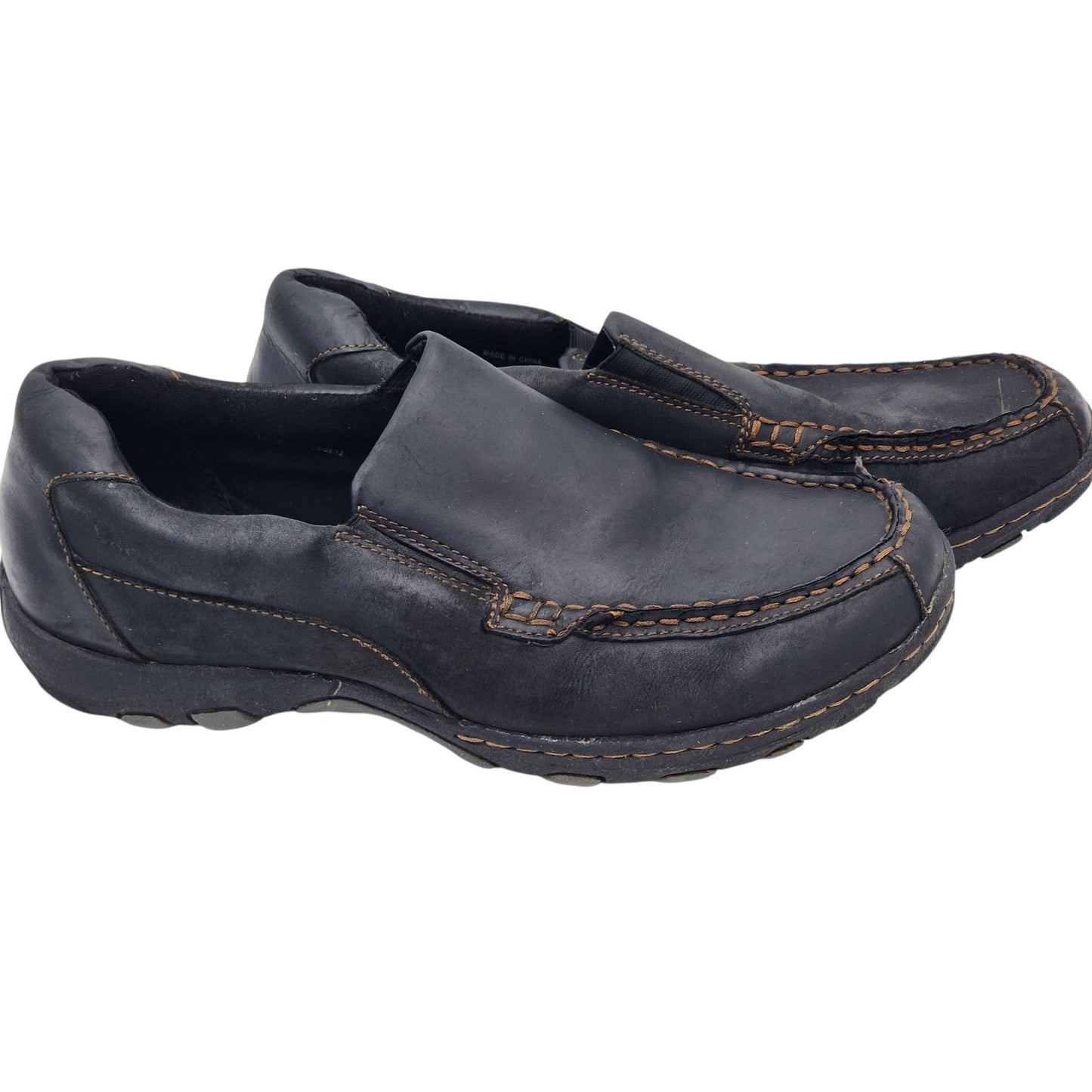 Born Concept Loafers Mens 12 Leather Slip On Shoes Comfort Casual Shoes Moc Toe