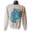 Champion ECO Pullover Adult Small Sweatshirt Earth Face Graphic Bartees Change